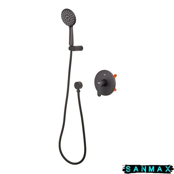 Вбудована душова система Haiba Amanda 003 Inner Чорна (HB3956) HB3956 фото
