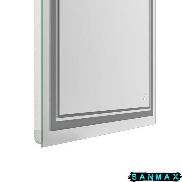 Дзеркало Mixxus Premium Quadro MR20-90x70-Reverse (Led Touch, Anti-fog, димер) (MP6621) MP6621 фото