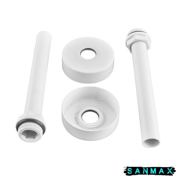 Комплект подовжувачів Koer KF.SET.06-15M White d15x1/2M Білий (KR5848) KR5848 фото