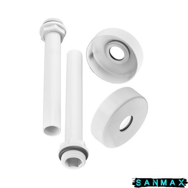 Комплект подовжувачів Koer KF.SET.06-15M White d15x1/2M Білий (KR5848) KR5848 фото