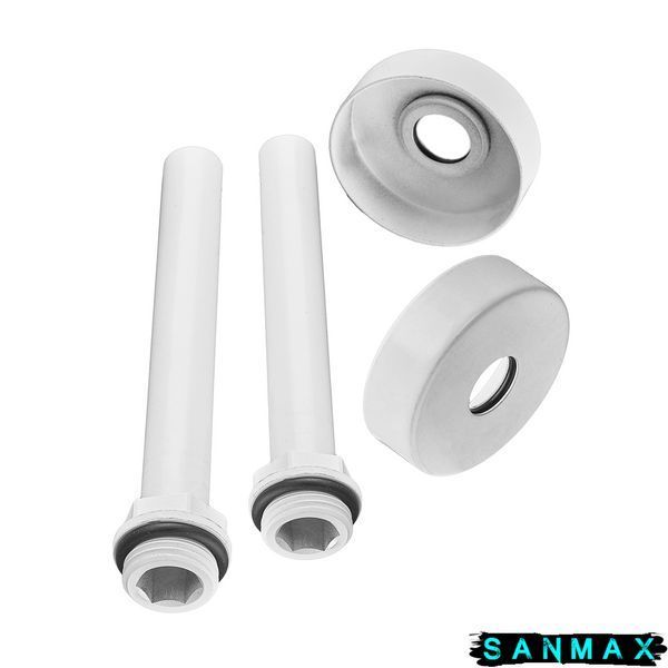 Комплект подовжувачів Koer KF.SET.06-15M White d15x1/2M Білий (KR5848) KR5848 фото