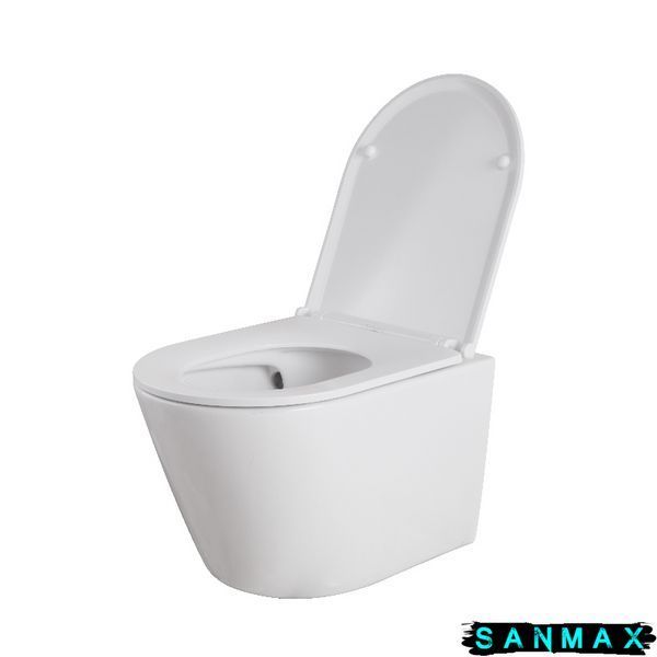 Унітаз підвісний Mixxus Bevel-0305-T3 480х360х340mm система змиву Tornado 3.0 (MI8425) MI8425 фото