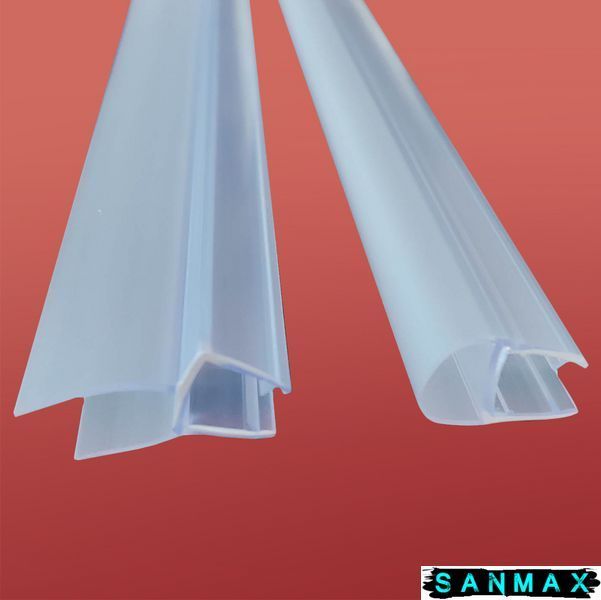 Шторки скляні на ванну Koer SR BS03-95x140-TR-01 прозоре скло 6мм, хром (KR5402) KR5402 фото