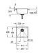 Композитна мийка для кухні Grohe K700U (31653AP0) 31653AP0 фото 6