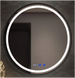 Дзеркало Kraft Premium 60 Кругле Чорний профіль (2045 6060 black) 2045 6060 black фото 1