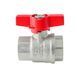 Кран кульовий 3/4 БГГ Вода Koer Extreme KE.217-20 Червоний метелик (KR5757) KR5757 фото 3