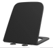 Кришка для унітазу Mixxus Premium Seat Cover Quadro-2001 Чорний 427х344х39mm з мікроліфтом Чорна (MP6614) MP6614 фото 2