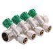 Колектор вентильний з фитингом Koer KR.1124-4 1"x4 ways (KR2834) KR2834 фото 3