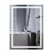 Дзеркало Mixxus Premium Quadro MR20-90x70-Reverse (Led Touch, Anti-fog, димер) (MP6621) MP6621 фото 1