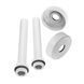 Комплект подовжувачів Koer KF.SET.06-15M White d15x1/2M Білий (KR5848) KR5848 фото 3
