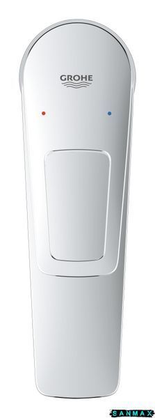 Одноважільний змішувач для умивальника M-Size Grohe BauLoop New з нажимним донним клапаном (23886001) 23886001 фото