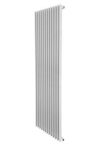 Вертикальний дизайнерський радіатор опалення Arttidesing Pesaro 13/1800/470/50 білий матовий PE.13.180.47.5.W фото