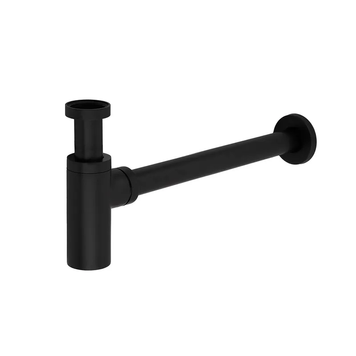 Сифон для умивальника Koer BT-01-05 1 1/4'' (Чорний) (KR3410) KR3410 фото