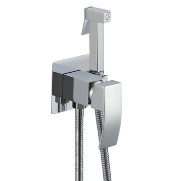 Змішувач для гігієнічного душу Mixxus Premium Bend 002 Inner з лійкою (MI6924) MI6924 фото