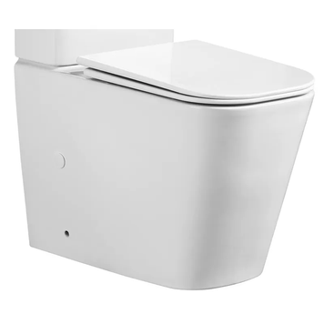 Чаша унітазу-компакту Mixxus Quadro-0404-T1 Bowl 660х360х820 Tornado 1.0 без сидіння (MI8342) MI8342 фото