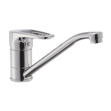 Змішувач для кухні на шпильці Haiba Opus 004 Хром (HB0329) HB0329 фото