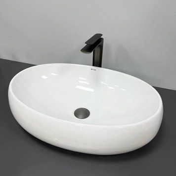 Умивальник накладний Vbi Veneto M Білий VBI-012802 фото