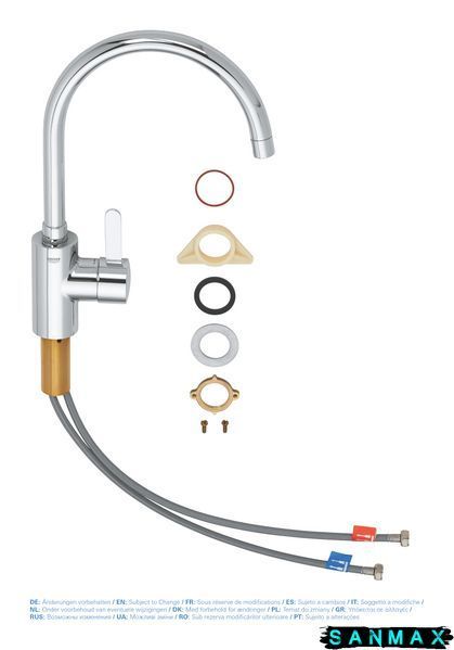 Змішувач для кухні Grohe Eurosmart Cosmopolitan (32843002) 32843002 фото