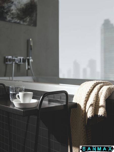 Змішувач для ванни Grohe Eurocube (23140000) 23140000 фото