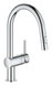 Змішувач для кухні з висувним виливом Grohe Minta (32321002) 32321002 фото 3