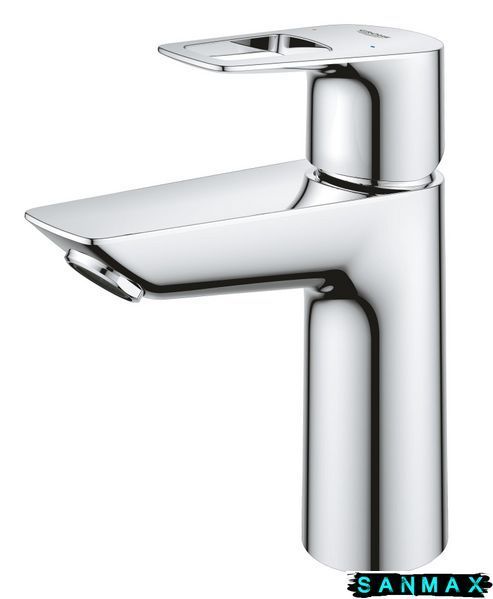 Одноважільний змішувач для умивальника M-Size Grohe BauLoop New з нажимним донним клапаном (23886001) 23886001 фото