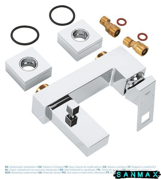 Змішувач для ванни Grohe Eurocube (23140000) 23140000 фото
