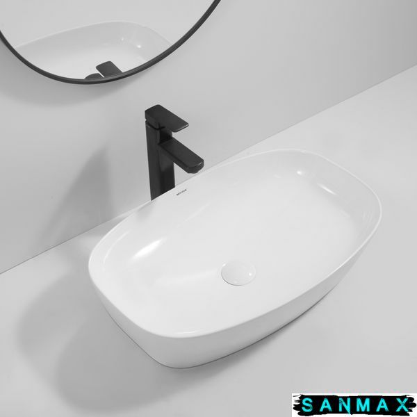Раковина накладна Mixxus Premium Diverse-0111 600х380х140mm (MP6561) MP6561 фото
