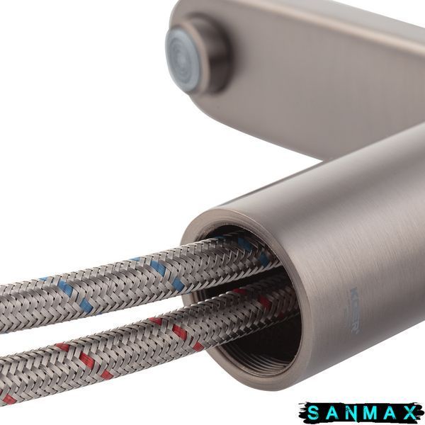 Змішувач для умивальника Koer KB-10030-07 Графіт (KR5426) KR5426 фото