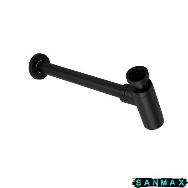 Сифон для умивальника Koer BT-01-05 1 1/4'' (Чорний) (KR3410) KR3410 фото