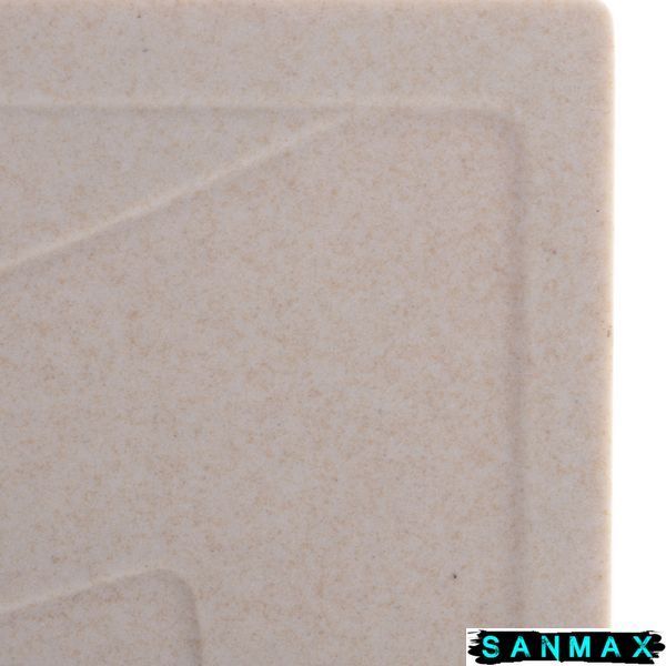 Мийка кухонна Haiba HB8104-G319 sand 780x500x200 (HB0989) HB0989 фото