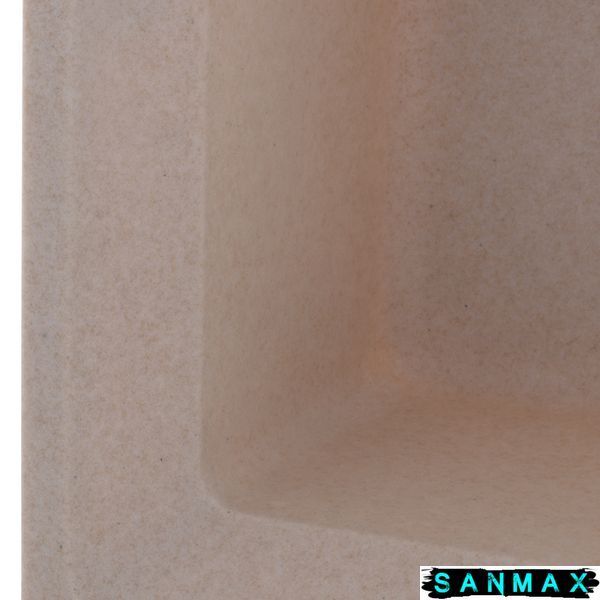 Мийка кухонна Haiba HB8104-G319 sand 780x500x200 (HB0989) HB0989 фото