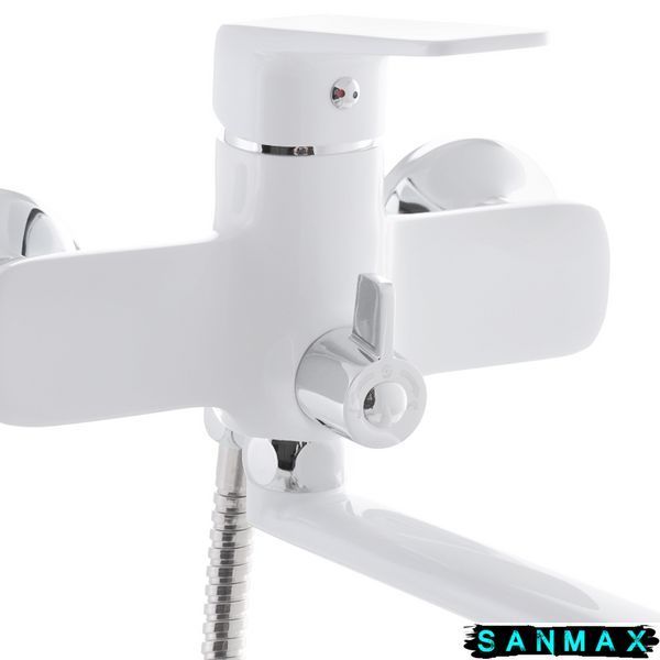 Змішувач для ванни Mixxus Oregon 006 Euro Білий (MI5793) MI5793 фото
