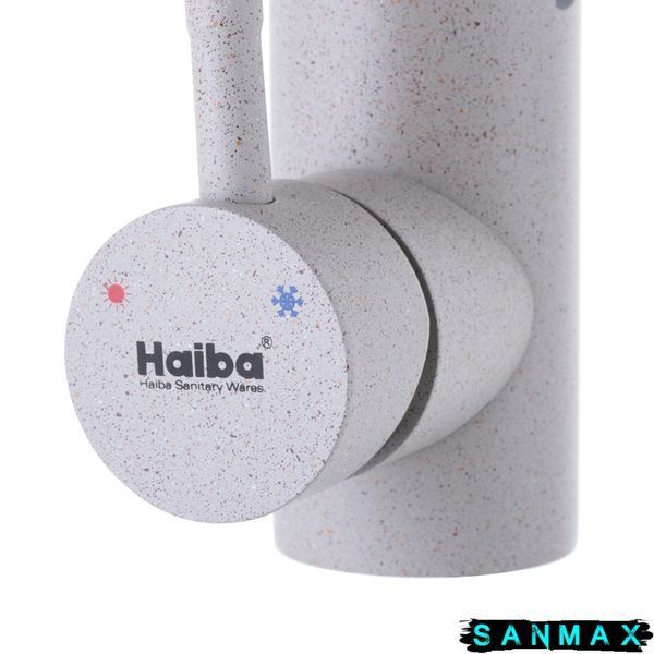 Змішувач для кухні на гайці Haiba SUS 011 Бежевий (HB0996) HB0996 фото