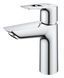 Одноважільний змішувач для умивальника M-Size Grohe BauLoop New з нажимним донним клапаном (23886001) 23886001 фото 4