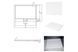 Піддон прямокутний Besco Axim UltraSlim 110х90 + сифон BAX-119-P фото 6