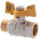 Кран кульовий 1/2 БГШ Газ Koer KR.218.G (KR0036) KR0036 фото 4