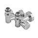 Комплект кранів для рушникосушки кутовий Koer KR.SET.551 - M1/2''xM1/2'' під ТЕН Хром (KR5841) KR5841 фото 2