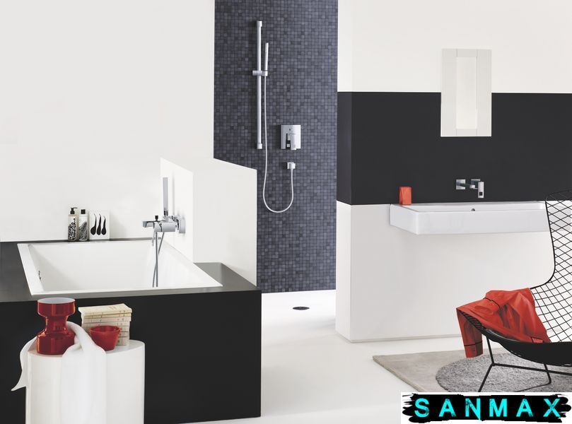Змішувач для ванни Grohe Eurocube (23140000) 23140000 фото