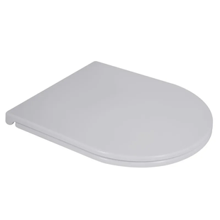 Кришка для унітазу Mixxus Premium Seat Cover Ellipse-Wave-2001 428х361х50mm з мікроліфтом Біла (MP6610) MP6610 фото