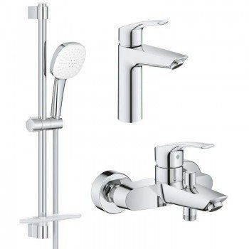 Набiр змiшувачiв 3 в 1 для ванни Grohe Eurosmart (UA123246M3) UA123246M3 фото