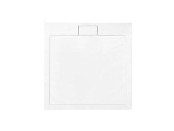 Піддон квадратний Besco Axim UltraSlim 90х90 білий + сифон BAX-90-KW фото