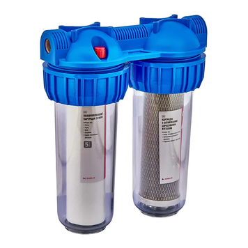 Фільтр для холодної води Koer KV-25-1/2 (2 колби, 8 атм. 1/2") (KR5020) KR5020 фото
