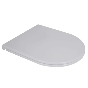 Кришка для унітазу Mixxus Premium Seat Cover Ellipse-Wave-2001 428х361х50mm з мікроліфтом Біла (MP6610) MP6610 фото