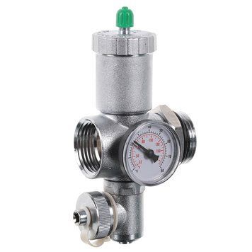 Прохідна зливна група Roho R612-100 - 1" (з повітровідвідником) (RO0154) RO0154 фото