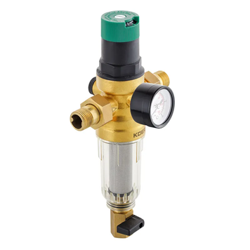 Фільтр самоочисний з редуктором тиску та манометром Koer KR.1242 - 1/2" ЗР (KR3187) KR3187 фото