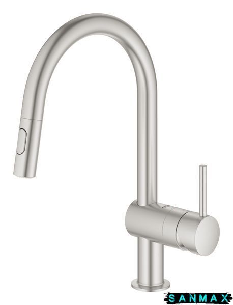 Змішувач для кухні з висувним виливом Grohe Minta (32321DC2) 32321DC2 фото