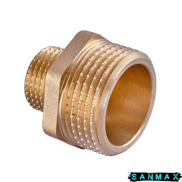 Ніпель редукційний Koer KF.N0608.WN - 3/4"x1/2" без нікелю (KR5573) KR5573 фото