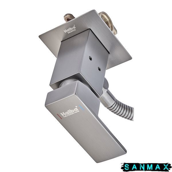 Змішувач для гігієнічного душу Haiba Kubus 002 Графіт (HB4003) HB4003 фото