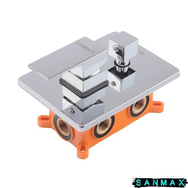 Вбудована душова система Haiba Kubus 009 Inner Хром (HB3951) HB3951 фото