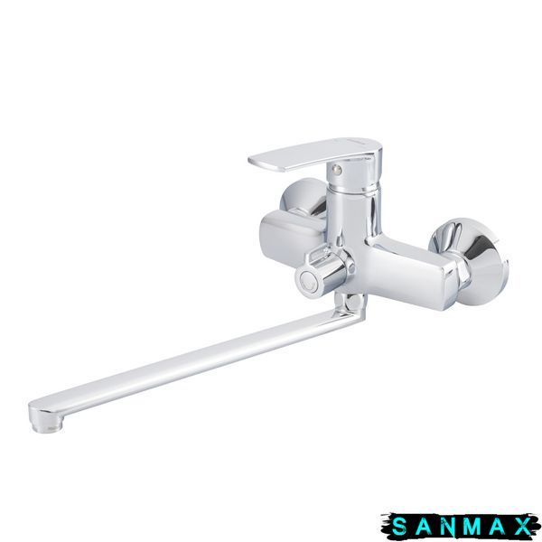 Змішувач для ванни Haiba Troya 006 Euro Хром (HB9660) HB9660 фото